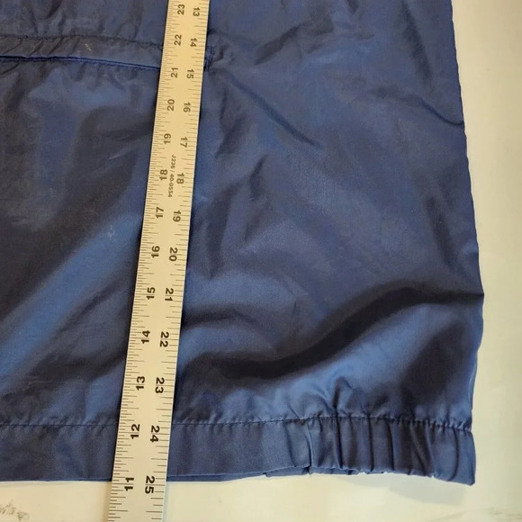 Nike Men's Vintage Jacket Windbreaker Pullover Red‎ White Blue 1/4 Zip Size L - Picture 11 of 11